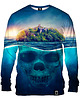 bluzy męskie Bluza Bez Kaptura Męska DR.CROW Terrifying Island