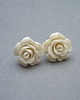 kolczyki - inne Creme rose vol. 2 - sztyfty