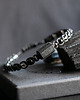 biżuteria męska Talizman Ochrona i Odwaga Bransoletka Męska Amulet Na Sznurku Turmalin