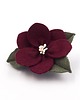 broszki Broszka kwiat  kolekcja Cloe burgund