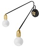 kinkiety Kinkiet Loft Origins T161 Mosiądz