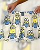 spodnie męskie Spodenki unisex do spania bokserki drugie życie MINIONKI