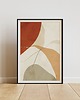 plakaty Plakat - Abstract Scandinavian lines 1