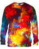bluzy męskie Bluza Bez Kaptura Męska DR.CROW Fraktal