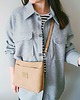 torby na ramię Torebka damska Crossbody Shallow S karmelowa
