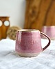 kubki Filiżanka / kubek beczułka ręcznie robiony 320 ml  - Malinowy mus