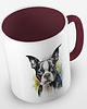 kubki Kolorowy kubek "Boston terrier" - mix kolorów