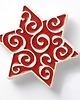 magnesy Gwiazdka czerwona magnes  w pudełku