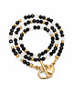 chokery Choker serduszko czarny