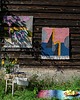 Ozdoby na ścianę Ręcznie tkany kilim - wełniana makatka  - CZARNA JACHTA - Mazurskie Opowieści