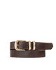 paski damskie Pasek Pure Dark Brown