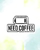 przypinki Przypinka  NEED COFFEE