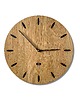 zegary Minimalistyczny zegar ścienny z litego dębu