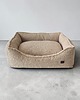 legowiska dla psów i kotów Legowisko Kanapa Boucle Beżowe Premium S zdejmowany pokrowiec