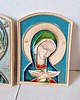 Ozdoby na ścianę Ikona ceramiczna obraz sakralny