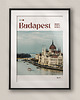 plakaty Minimalistyczny plakat Budapeszt Węgry  - Do salonu, sypialni, biura