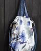 torby XXL Torbay hobo XXL - print, akwarelowe kwiaty