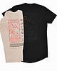 t-shirt damskie Czarny Długi T-shirt Outdoor Stories