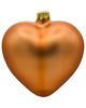 ozdoby choinkowe Bombka choinkowa: Serce matowe: miedziane