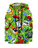 bluzy dla dziewczynki Bluza Zamek Dziewczynka DR.CROW Komiks Green