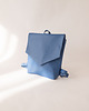 plecaki LINE Blue Vegan-Leather Backpack