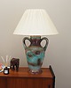 lampy stołowe Lampa ceramiczna, duński design, lata 70, produkcja: Dania