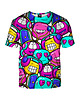 t-shirt damskie Damski T-shirt DR.CROW Cartoon Funny