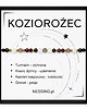 bransoletki z kamieni naturalnych KOZIOROŻEC bransoletka zodiakalna