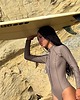 stroje kąpielowe i kostiumy kąpielowe damskie Saghir Swim & Surf Suit - Mocha Kostium jednoczęściowy