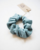 gumki do włosów 100% len, scrunchie