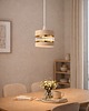 lampy wiszące Lampa Wisząca Casmira Kaszmirowo-Złota LED E27  15cm