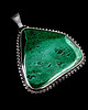 wisiory Amulet z malachitem