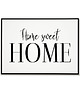 plakaty Plakat, grafika Home sweet Home - napis