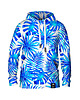 bluza z kapturem damska Damska Bluza z kapturem DR.CROW Blue Palms