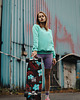 bluza bez kaptura damska Bluza Basic Mint