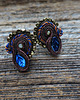 kolczyki soutache Kolczyki soutache Jesienny liść