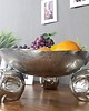 miski i misy Misa Abstract Skull srebrna aluminium 35cm
