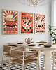 plakaty Zestaw plakatów -  Sushi Ramen Onigiri (set207)