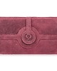 portfele damskie Portfel damski skórzany wiśniowy duży vintage z RFID Paolo Peruzzi