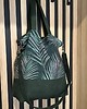 torby XXL Torba - worek XXL - print  liście palmy