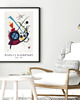 plakaty Plakat reprodukcja Wassily Kandinsky 'Violet' z 1923 r.