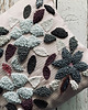 poduszki plecione Poduszka kwiaty punch needle boho natural