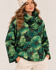 bluza bez kaptura damska Bluza z wysokim kominem  BOTANICZNA ZIELEŃ