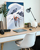 plakaty Poza szlakiem / Narciarstwo freeride - plakat 50x70 cm