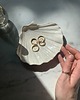 pojemniki na biżuterię Podstawka na Biżuterię Palo Santo Ceramiczna Muszelka Perłowa