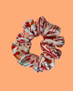 gumki do włosów Gumka jedwabna, scrunchie, frotka kwiatowa mgła MIDI