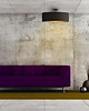 plafony Lampa sufitowa z abażurem w stylu urban jungle WENECJA GOLD fi - 60 cm
