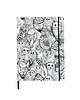 notatniki i albumy Notes Sowy 16.5x22 cm 280 stron ecru