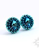 kolczyki swarovski Bermuda blue II,kolczyki z kryształami Swarovskiego