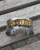 bransoletki wire wrapping Rządkiem leżą - bransoletka regulowana